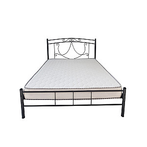 Κρεβάτι μεταλλικό διπλό Lilly 140x200 - Ελληνικής κατασκευής