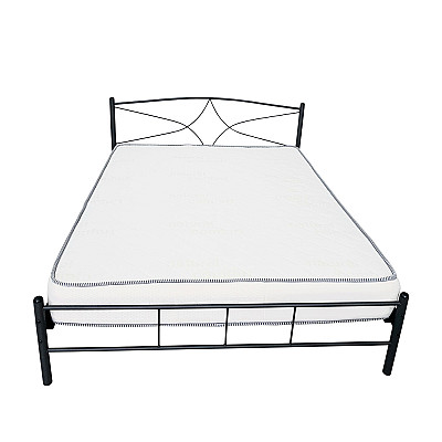 Κρεβάτι μεταλλικό διπλό Rhodes 140x200 -Ελληνικής κατασκευής