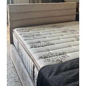 Κρεβάτι ντυμένο NEW YORK διπλό 160Χ200 - Ελληνικής Κατασκευής