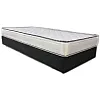 Υπόστρωμα κρεβάτι Box με inox πόδια μονό 110x200x27cm